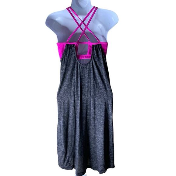 Athleta Activewear Dress Hidden Agenda Women's Size Small Sport Bra Strappy - Picture 3 of 10